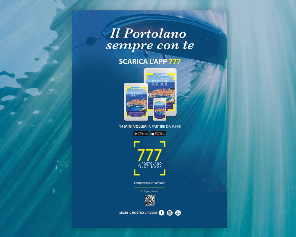 Advertising - Pagina pubblicitaria 777 il portolano pilot book