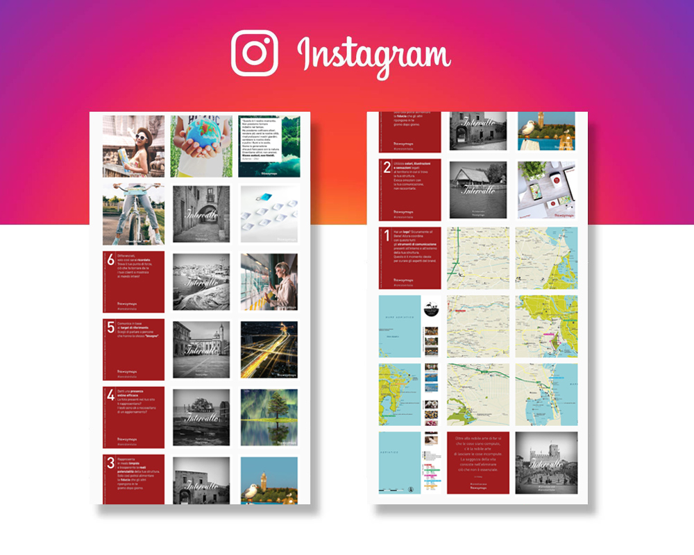 Graphic design per i social media Thiswaymaps