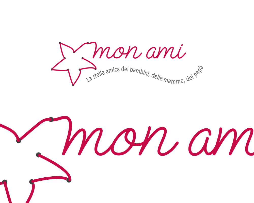 Logo e immagine coordinata per Mon Ami